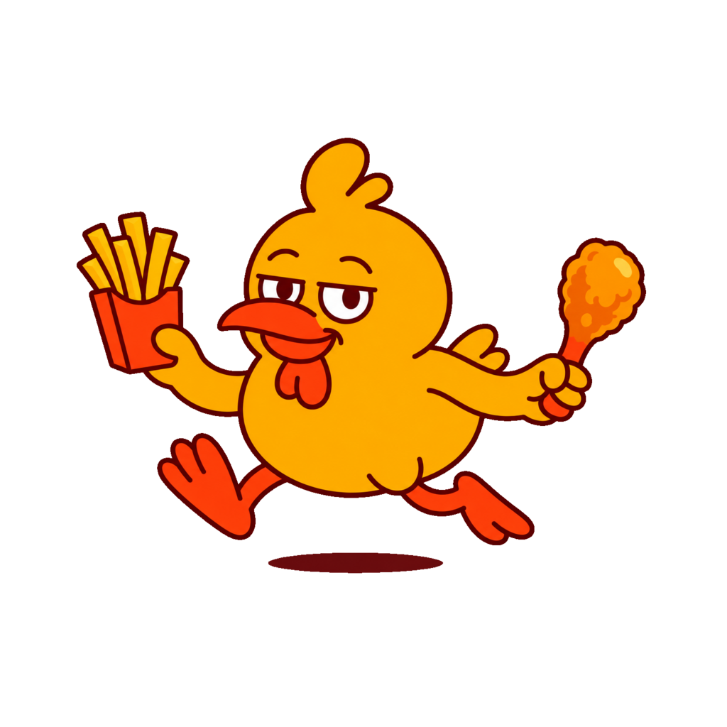 Chickentopia Maskottchen